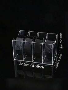 1pc Clear Acrylic Belt Storage Box For Men And Women, Belt Display Rack For Supermarkets And Shopping Malls, Desk Organizer, Gender Reveal Party, Perfect For Birthdays, Weddings, Parties, The Perfect Gift For Colleagues, Friends, And Family, Back To School - Multicolor - View 20