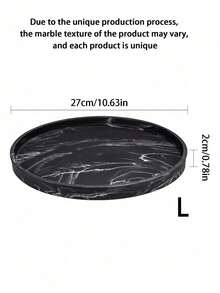 1pc/3pcs Round Marble Pattern Storage Tray, Bathroom Organizer Rack, Easy To Clean, Candle/Fragrance Holder, Silicone Vanity Tray, Jewelry Dish, Ideal For Liquid Soap, Shampoo, Spice Jars, Vase Mat In Home, Bathroom, Kitchen, Living Room, Coffee Table, Dining Room Plates Plate Kitchen Decor Trays Fruit Tray Tray Decor Gifts Birthday Graduation