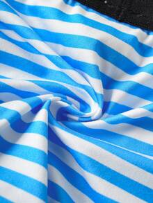 Popeye X SHEIN 4pcs Tween Boy Cool Boy Soft & Comfy Cute Cartoon Printed Underwear,Basic Casual Briefs Fall Winter Boxers For Kids Cartoon Boxers Boxers Graphic Boys Trunks Kids Underwear Boys - Blue - View 8