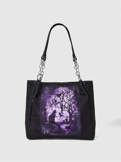 Grunge Punk Fashionable Women's Handbag Shoulder Bag