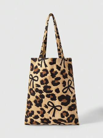 Kawaii Sac fourre-tout en canevas réutilisable avec imprimé tout-sur-tout de motifs d'yeux/lune/étoiles, design de sac à épaule convenant pour le shopping