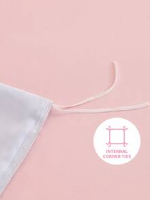 THE POWERPUFF GIRLS X SHEIN 3Pc Love Little Policewoman Printed Rainbow Symphony Quilt Cover Set, Polished Material, Soft And Warm, Color Quilt Cover, Multiple Sizes, Suitable For Single/Double/Queen/King Bubbles, Blossom, Buttercup,Gift Ideas - 彩色 - 查看 8