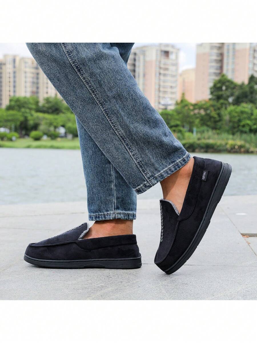 Men Slippers - Black - View 1