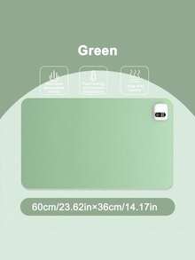 JMMO Desktop Heating Mouse Pad Essential For Office Workers With Cold Hands And Students Doing Homework Cute Constant-Temperature Waterproof Heating Pad Warm Desk Mat