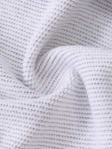 Sparklyn Tween GirlsBow Print Asymmetric Off-Shoulder Asymmetrical Hem Casual Sweatshirt - Grey - View 6