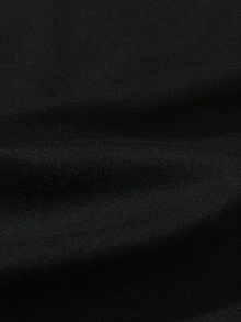 Tween Boys' Street Fashion Casual Dark Graphic Print Crew Neck Short Sleeve Pullover - Black - View 4