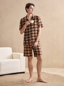 EverLounge Funny, Quirky, Interesting European & American Style Men Pajama Set - Multicolor - View 7