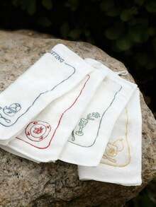 Cirelle 2件/4件家用厨房抹布吸水不油腻双层加厚不起毛洗碗布百洁布 - 彩色 - 查看 2