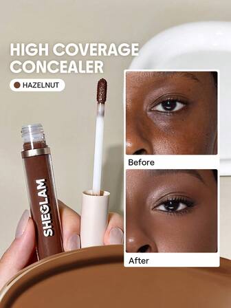 Like Magic 12Hr Full Coverage Concealer-Hazelnut Matte Liquid Concealer Correcteur De Couleur éClaircissant Longue DuréE Anti-Cernes Hydratant Longue DuréE Toute La JournéE Et Sans Poids Anti-Cernes NoëL Hiver Marque Beauté Visage Maquillage CosméTique Pour Femmes Filles Parfait Pour Hiver IdéAl Pour Y2K ÉLéGant Mode Adapté Pour Anniversaire Xmas Cadeau FêTe PrêT Meilleure Couleur