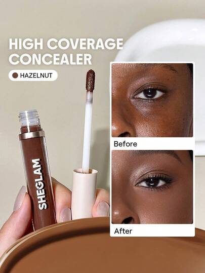 Like Magic 12Hr Full Coverage Concealer-Hazelnut Matte Liquid Concealer Correcteur De Couleur éClaircissant Longue DuréE Anti-Cernes Hydratant Longue DuréE Toute La JournéE Et Sans Poids Anti-Cernes NoëL Hiver Marque Beauté Visage Maquillage CosméTique Pour Femmes Filles Parfait Pour Hiver IdéAl Pour Y2K ÉLéGant Mode Adapté Pour Anniversaire Xmas Cadeau FêTe PrêT Meilleure Couleur