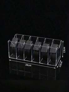 1pc Clear Acrylic Belt Storage Box For Men And Women, Belt Display Rack For Supermarkets And Shopping Malls, Desk Organizer, Gender Reveal Party, Perfect For Birthdays, Weddings, Parties, The Perfect Gift For Colleagues, Friends, And Family, Back To School - Multicolor - View 16