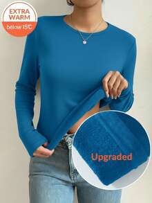 Women Blouses - Emerald Green - View 2