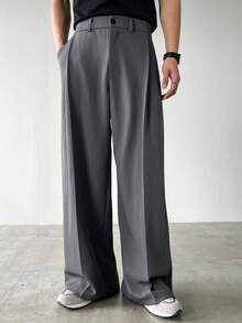 Manfinity CasualCool Pantalon de survêtement décontracté unicolore pour hommes