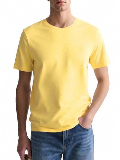 Hugo Boss Relaxed Men's T-Shirts Yellow