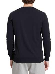 Essential Men's Sweatshirt Black - Desert sky - View 2