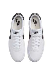 Nike Court Shot Men's Sneakers White / Black FQ8146 - Black and White - View 3