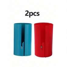 2 Pieces Set Sliding Gift Wrapping Paper Cutter, Holiday Party Paper Cutter, Sliding Wrapping Paper Cutter, Gift Wrapping Scissors, Christmas Decoration Paper Cutter, Round Paper Cutter, Multi-Purpose Gift Wrapping Knife, Convenient, Sharp, Large Aperture And Thick, Portable Cylindrical Paper Cutter - Multicolor - View 11