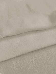 SWAVVY Men's Knitted Casual Loose Fit Thermal Lined Long Sleeve Sweatshirt, Suitable For Daily Wear, Autumn/Winter - Apricot - View 3