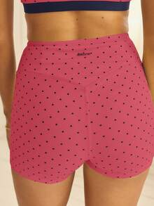 Aralina Bộ đồ chấm bi tương phản Leisurewear Quần short mùa hè dễ thương và áo mùa hè dễ thương Trang phục sân bay hoàn hảo cho phụ nữ và ngày 4 tháng 7 - Màu Hồng  Dưa hấu - Xem 7