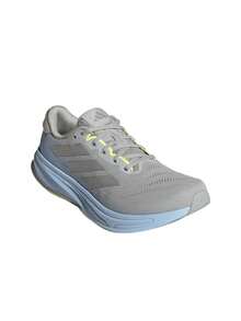 Adidas Supernova Rise 2 Men Running Shoes Grey Two / Matte Silver / Glow Blue JS3046 - Light Grey - View 3