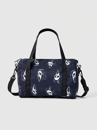 Grunge Punk 1pc Oblique Shoulder Bag, Suitable For College Students, Shopping, Parties, And Casual Wear