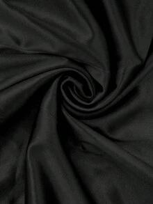 GlowEve 女式闪亮梭织面料无袖收腰修身休闲吊带背心，适合春秋冬季 - 黑色 - 查看 3