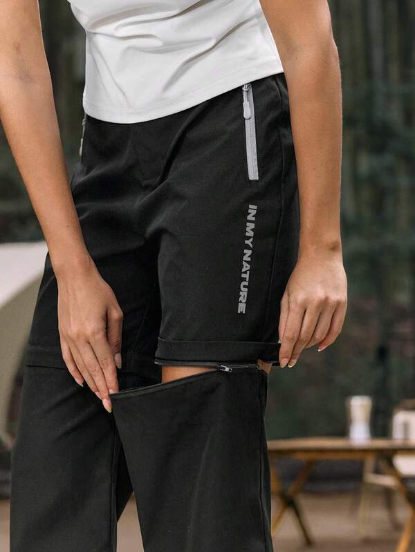 In My Nature Women's Outdoor Casual 2-In-1 Detachable Hiking Pants