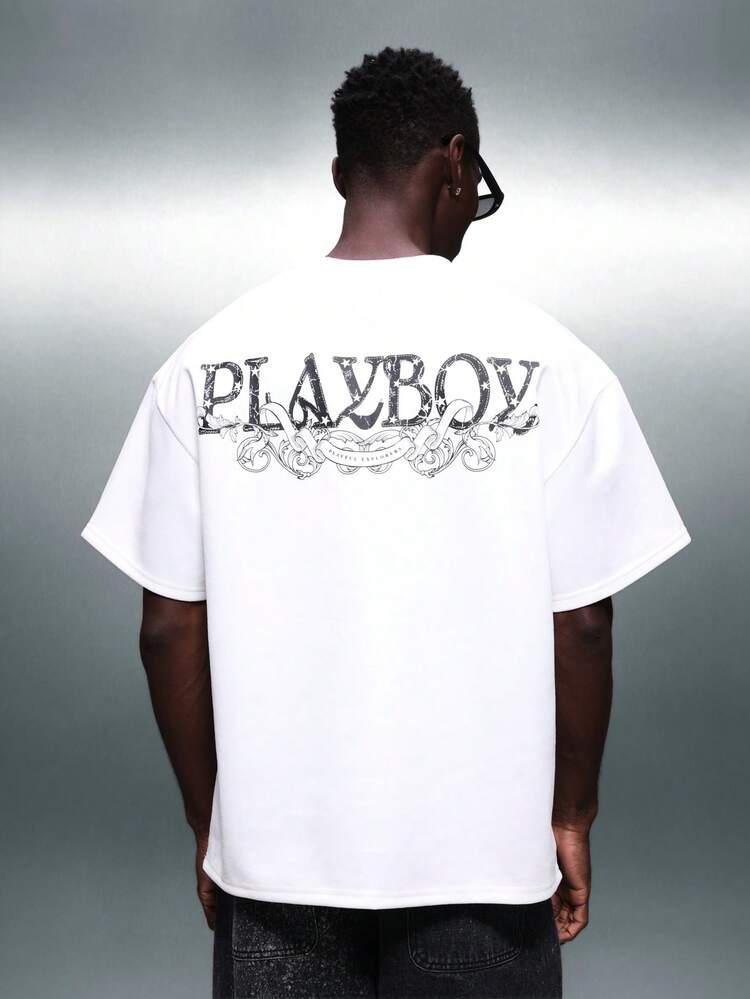 PLAYBOY X SUMWON Boxy Fit Tee With Print