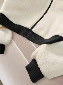 GlowEve 女士休闲冬季外套 - 黑色 - 查看 3