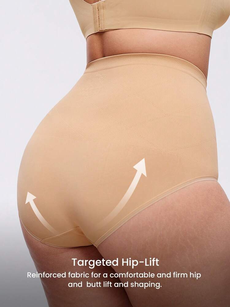 Plus High-Rise Smoothing Shapewear Brief