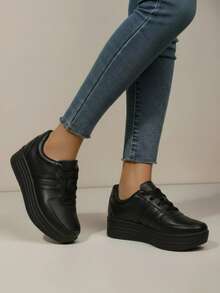 Women Wedges & Flatform - Black - View 2
