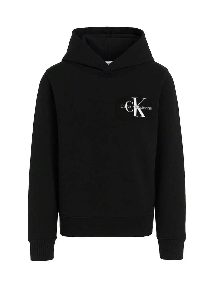 CALVIN KLEIN KIDS Unisex Classic Fit Comfortable Cozy Commuting Home School Black IU0IU00266-BEH - Black - View 1