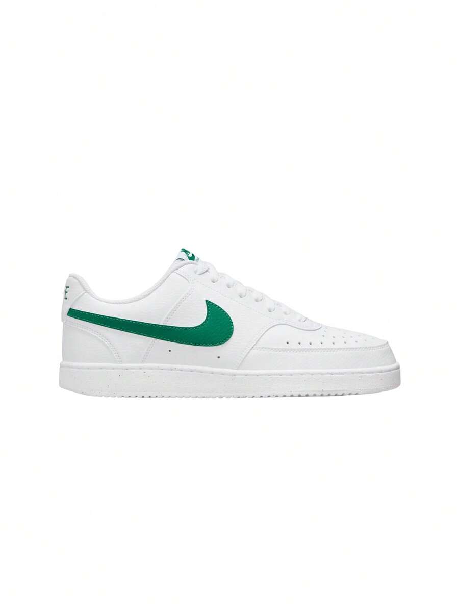 Nike Giày thể thao nam Court Vision màu trắng/trắng/xanh ngọc DH2987-111 - Trắng/Trắng/Malachite - Xem 1