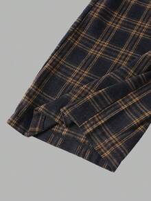 Sparklyn Set de 2 pantalones holgados a cuadros versátiles y casuales para adolescentes, adecuados para la escuela, el uso diario y el uso en la calle