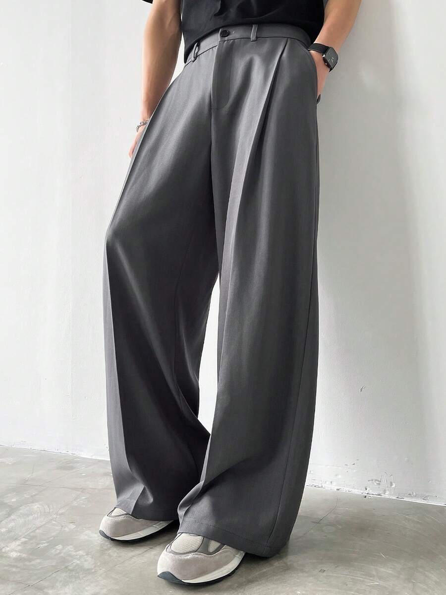 Manfinity CasualCool Pantalon de survêtement décontracté unicolore pour hommes