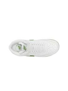 Nike Court Vision Women's Casual Athletic Shoes Cushioned Premium Modern Walking Outing Commuting White CD5436-107 - Weiß/Chlorophyll - Übersicht 3