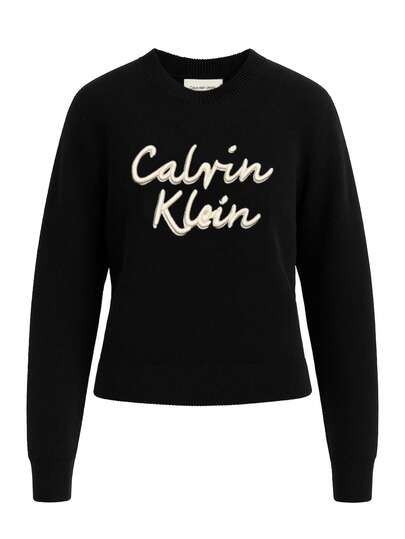 Calvin Klein Girls' Sweatshirt Black