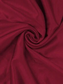 GlowEve 女式闪亮梭织面料无袖收腰修身休闲吊带背心，适合春秋冬季 - 酒紅色 - 查看 4