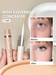 SHEGLAM Come Magic 12Hr Full Coverage Concealer-Fair Matte Liquid Concealer Correttore Di Colore Illuminante A Lunga Tenuta Correttore Idratante Leggero Per Tutto Il Giorno Correttore Invernale Di Natale Marchio Bellezza Trucco Cosmetico Per Donne Ragazze Perfetto Per Autunno Inverno Ideale Per Y2K Elegante Moda Adatto Per Compleanno Natale Presente Festa Pronto Migliore Colore