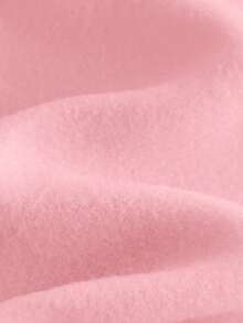 SHEIN 新生儿豹纹蝴蝶结装饰圆领长袖卫衣和裤子休闲套装 - 粉色 - 查看 6