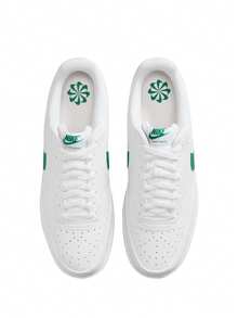 Nike Giày thể thao nam Court Vision màu trắng/trắng/xanh ngọc DH2987-111 - Trắng/Trắng/Malachite - Xem 3