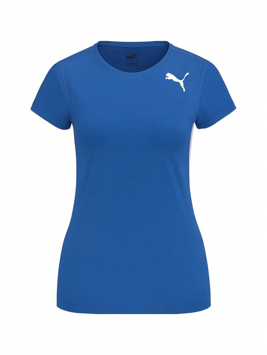 Puma Cross The Line Unisex T-Shirt Blue - Blue - View 1
