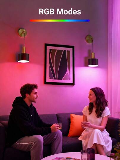 Teckwe Wand Lamps, Home Bedroom Living Room ative Lights, Adjustable Lighting view 3