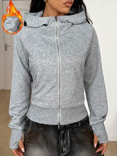 Coolane Atuendo de salida de mujer para otoño/invierno, concierto, fiesta rave, estilo vintage Y2K, casual, homecoming, sudaderas ajustadas