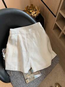 Airaco Women's Knight Print Single-Breasted Pocket Sleeveless Shirt And Shorts Casual 2 Pieces Set