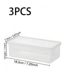 Large Capacity Clear Pencil Organizer Box - Transparent Stationery Storage For Colored Pencils, Crayons & Art Supplies - Multicolor - View 10