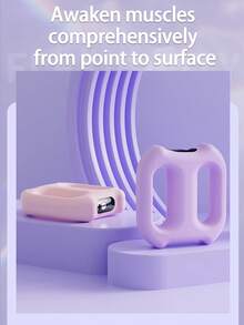 Teckwe 1个高品质亲肤高频振动按摩器，5档速度调节，360°循环节奏，静音运行，防水人体工学设计，快速充电，超长续航，深层组织放松，缓解肌肉紧张。
