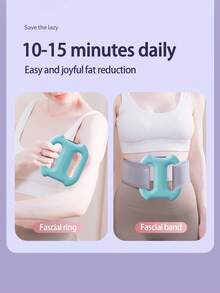 Teckwe 1个高品质亲肤高频振动按摩器，5档速度调节，360°循环节奏，静音运行，防水人体工学设计，快速充电，超长续航，深层组织放松，缓解肌肉紧张。