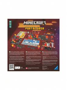 Minecraft Portal Dash Strategy Game 1-4 Players Children And Adult 27351 - Multicolor - View 3