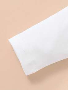 SHEIN 2023 Baby Girls Autumn/Winter 3pcs Newborn Outfit Set, Cute Elephant Cartoon Print Bodysuit, Polka Dot & Heart Design Pants And Headband, Casual Basic Practical Versatile - Pink - View 6